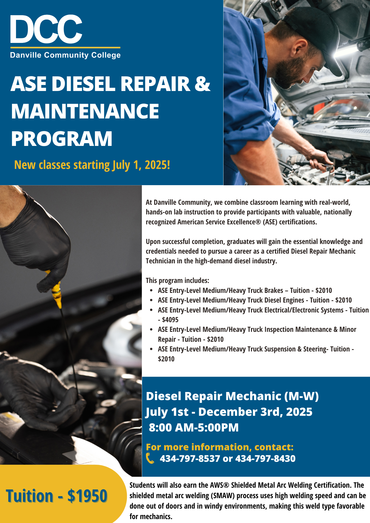 Diesel Repair & Maintenance Flyer