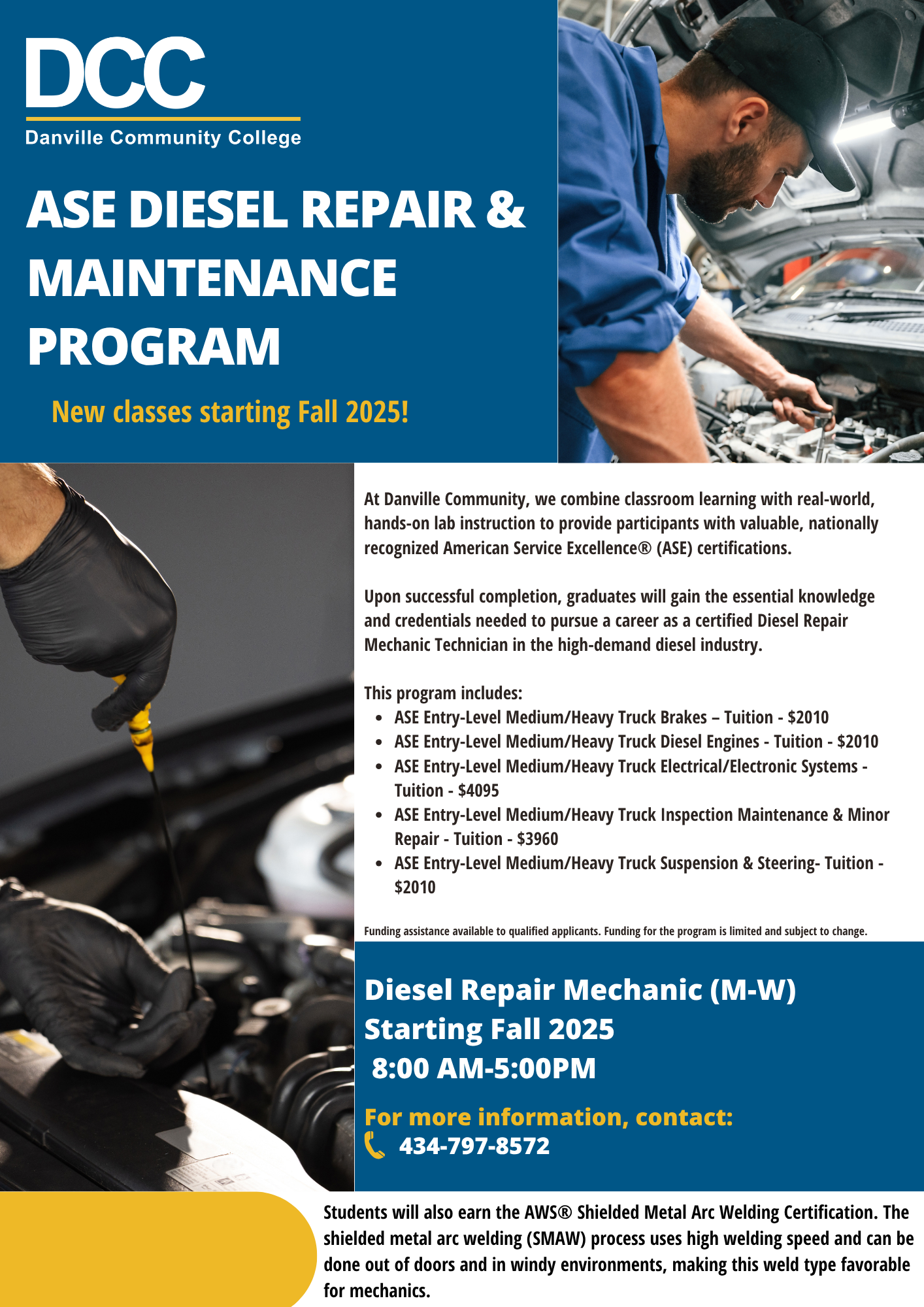 Training flyer. Repeated information from above. 
