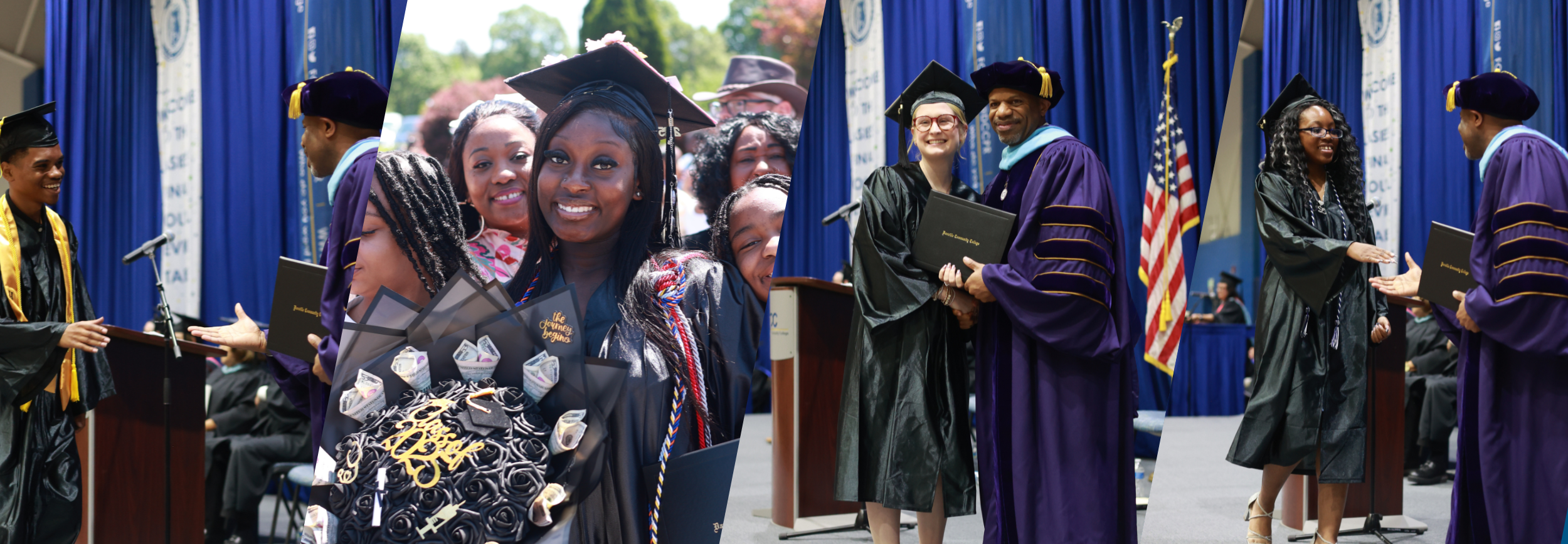 DCC Graduates pictured from graduation. 